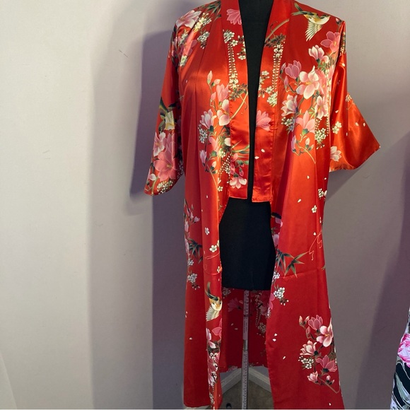 Red kimono, NWT, Size Large - Picture 7 of 7